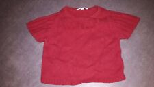 Pull Rouge manches courtes 2