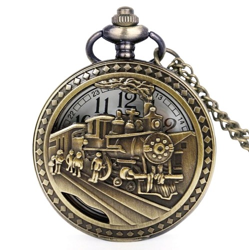 Montre gousset train ancien - gousset,