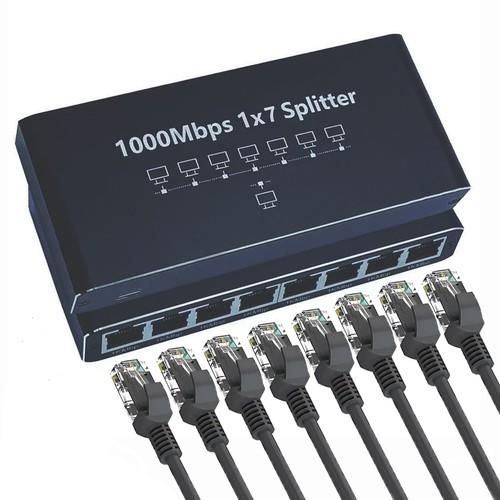 Rj45 gigabit ethernet splitter - gigabit,