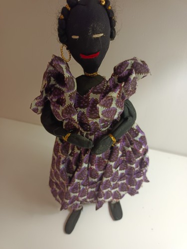 Poupée africaine chiffon - ,