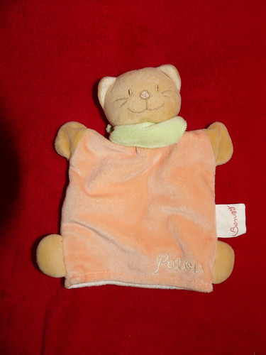 Doudou marionnette chat patou - doudou,