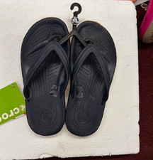 Tongs Femme, enfants Crocs retro flip-flop kids navy/red  relax fit  neuf