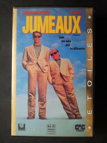 Jumeaux schwarzenegger vhs - schwarzenegger,