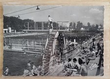 Cpsm 31 TOULOUSE - La piscine du parc des sports - le plongeoir