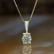Rare pendentif solitaire - rare,