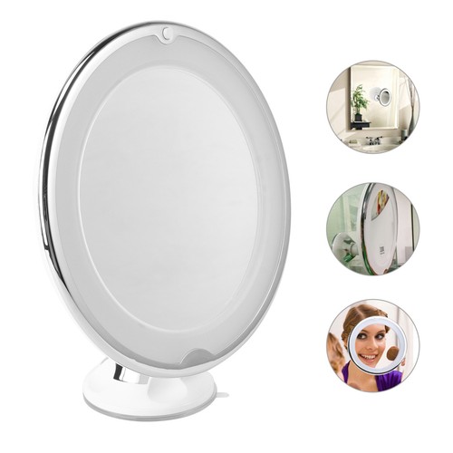 Miroir maquillage rond à - maquillage,