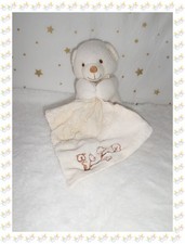 Doudou Peluche Ours Crème