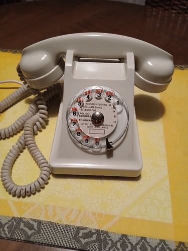 Téléphone cadran en - cadran,