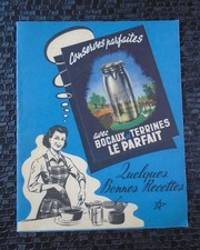 QUELQUES BONNES RECETTES BOCAUX TERRINES LE PARFAIT CONSERVES LIVRET CUISINE