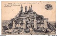 AEVP9-0680-91 - MONTLHERY - Chateau fort reconstitué par rodiggiero - Peintre