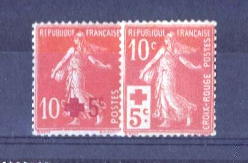 France stamp 146 147 - france, n°