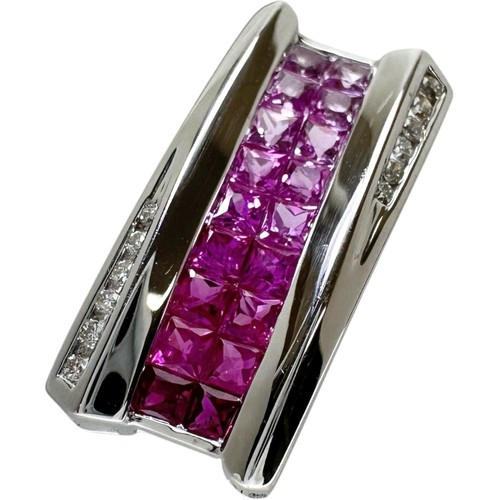 Haut pendentif rubis ct - 0,70,