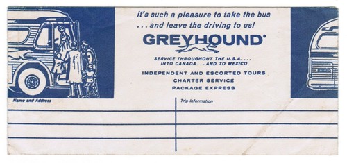 Vintage greyhound bus - vintage,