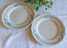 2 PLATS RONDS FAIENCE U&C