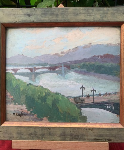 Tableau ancien huile panneau - ancien, huile/panneau