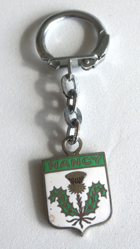 Porte clés émaillé blason - ,