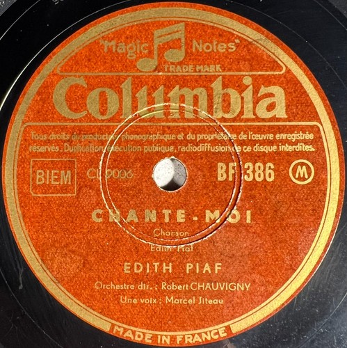 Edith piaf chante - chante-moi, /