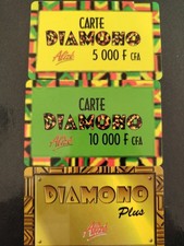 Sénégal Série ALIZÉ REFILL 3 Cartes Différentes 