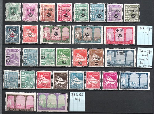 Timbres colonies françaises - timbres,
