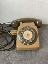 Ancien Téléphone Fixe Socotel S63 Cadran Rond Année 80 Vintage