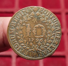 #111-6 ~ PORTUGAL - 10 Reis 1796