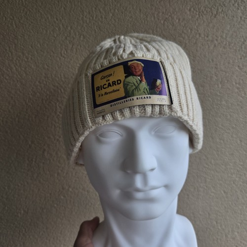 Bonnet couleur crème garçon - crème,