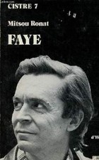 Faye - Cahiers Cistre n°7. -