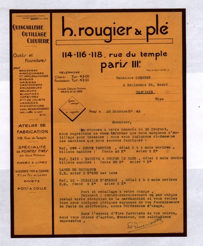 Paris quincaillerie - paris,