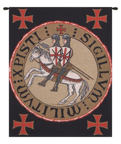Sceau templier medieval - templier,