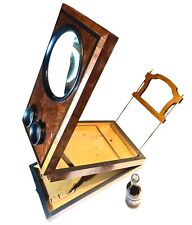 Importante VISIONNEUSE STÉRÉOSCOPIQUE GRAPHOSCOPE En Loupe Hauteur Jusqu’à 63 Cm