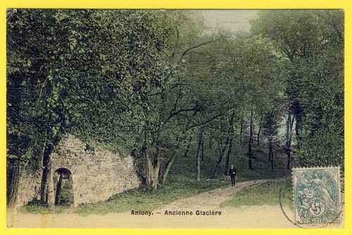 Cpa rare toilée antony hauts - cpa, (hauts
