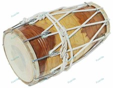Wedding-Kirtan Dholak / Dholki Traditionnel Musical Instrument Avec Housse