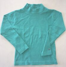 LILI GAUFRETTE Sous-pull Doux Chaud Extensible vert turquoise ML 6 Ans TBE