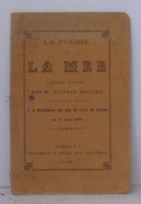La poésie de la mer | Bastard Stéphan (discours Prononcé Par ) | Etat correct
