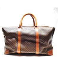 Celine hand bag brown pvc - celine,