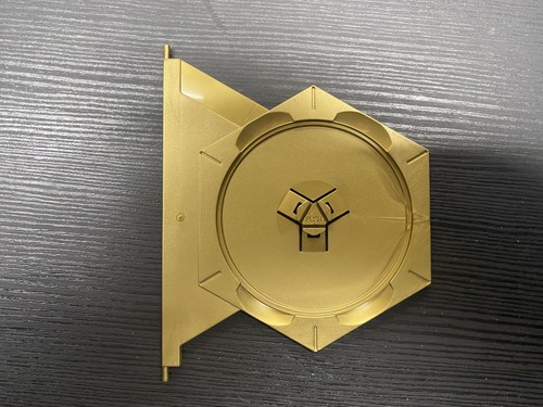 Support doré nintendo - cd,