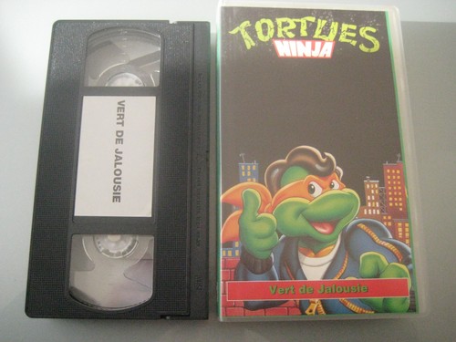 Vhs tortues ninja vert - vhs, /tortues