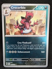 Carte Pokemon CROCORIBLE REVERSE  - ME02 PFL FR - 066/094- Neuf