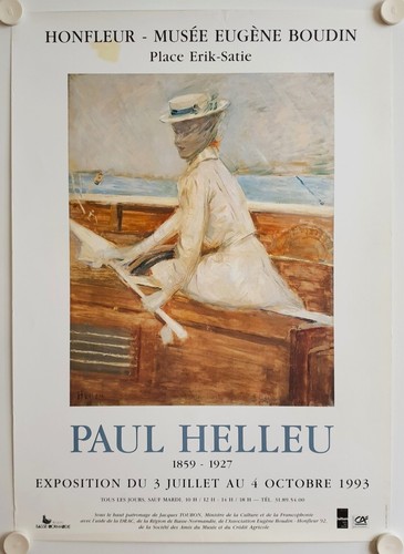 Affiche paul helleu 1993 - affiche,