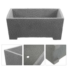  Pot de fleurs rectangulaire