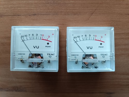 Tascam meter 2pcs from 388 - tascam, vu