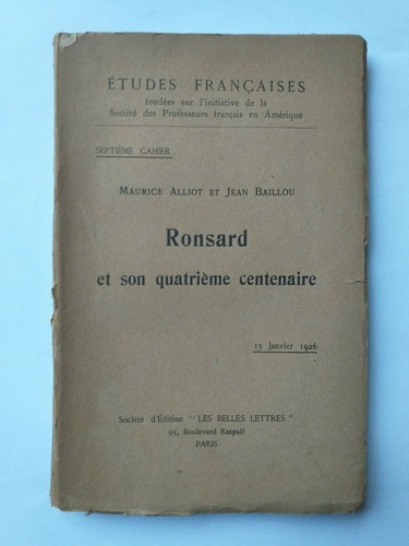 Ronsard son quatrieme - son,