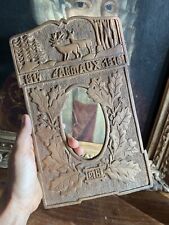 Cadre Souvenir de La Guerre WWI 14/18 Carmaux Tarn Feuille de Chene & Cerf