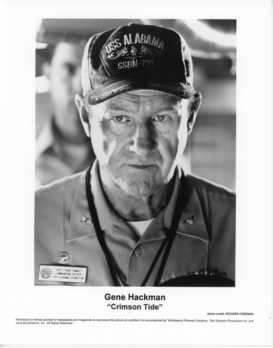 Gene hackman crimson - –, tide