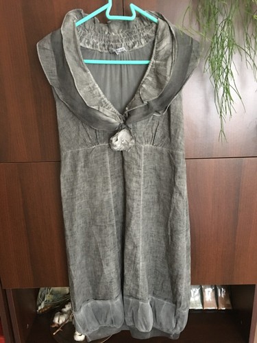 Robe boule gris anthracite - "boule",