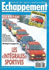 ECHAPPEMENT N°268 ESSAI NEIGE