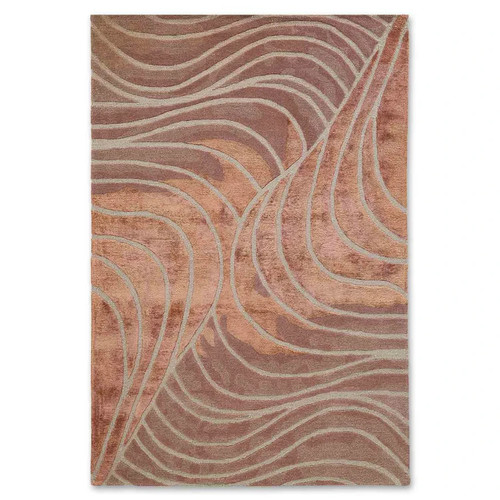 Tapis neuf laine viscose - et,
