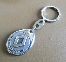 Porte cle métal Pichard Saumur  Automobile RENAULT CHARTREUX.