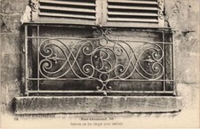 CPA PARIS 5e 10, Rue Lhomond Balcon en fer forge (997800)