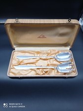 Couverts de Service à Salade APOLLONOX en métal argenté + coffret.